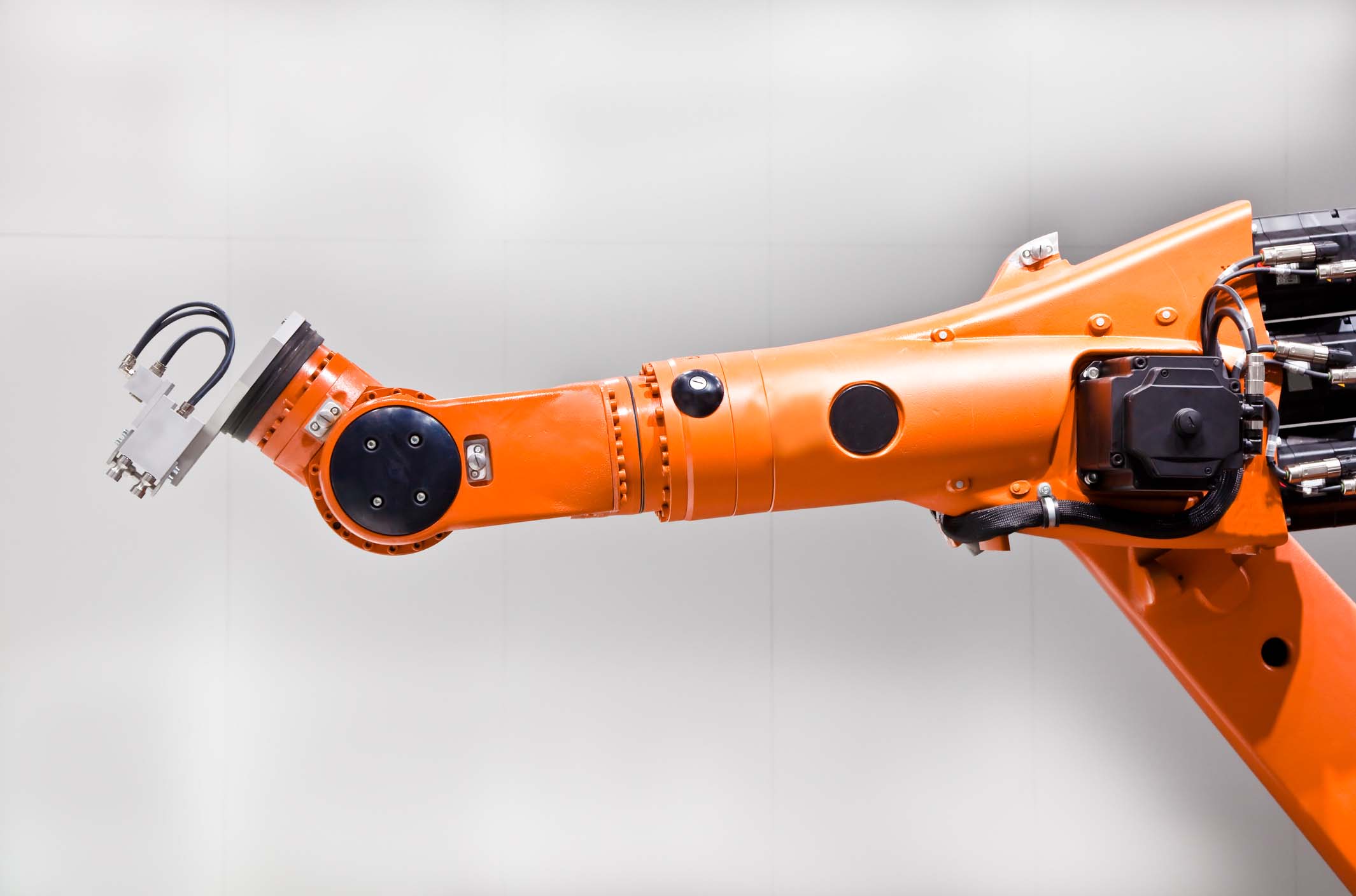 orange roboterarm